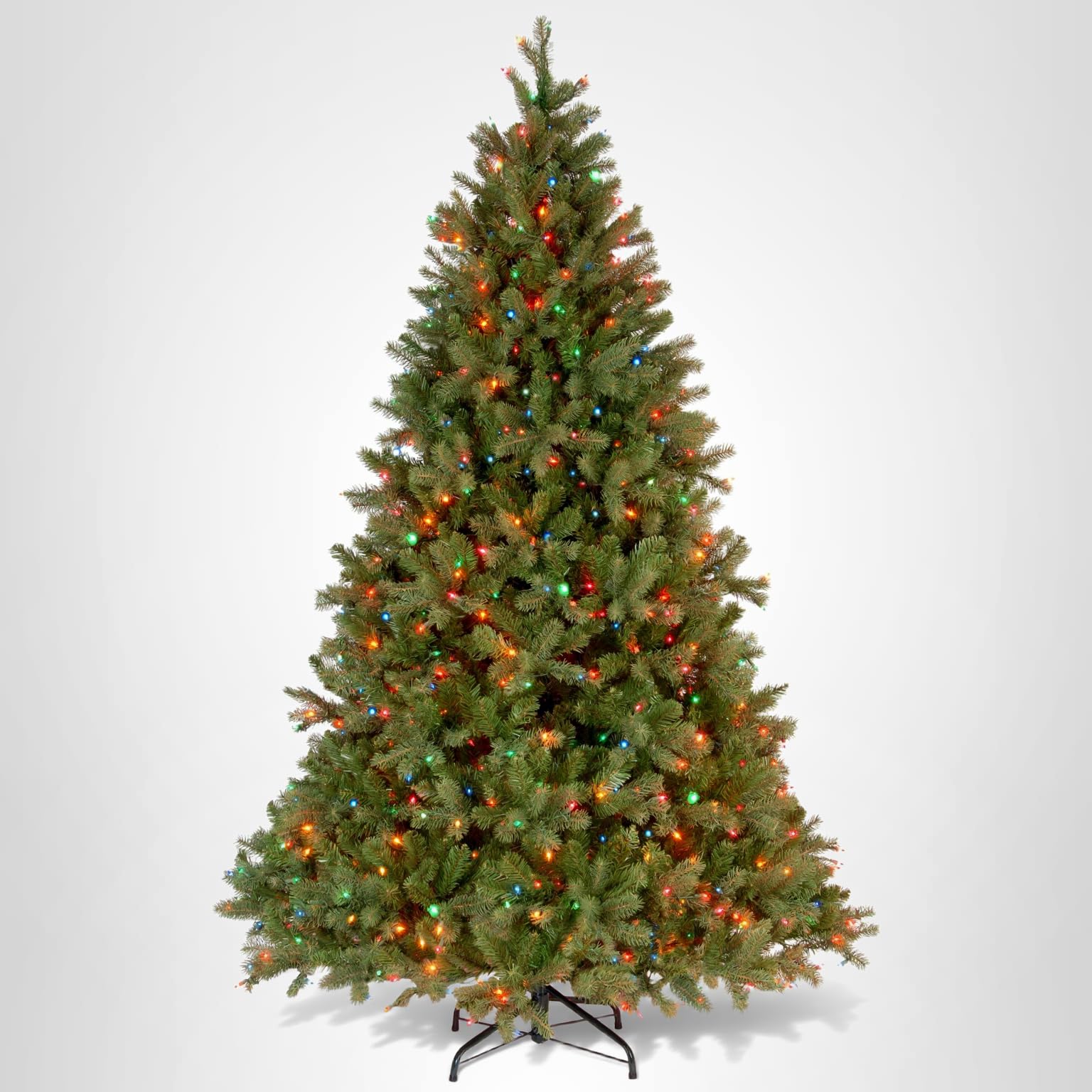 Amazon.com: National Tree Company 6.5 ft Pre-Lit Downswept Douglas